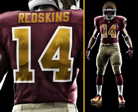 The Redskins New Throwback Uniforms And Helmets