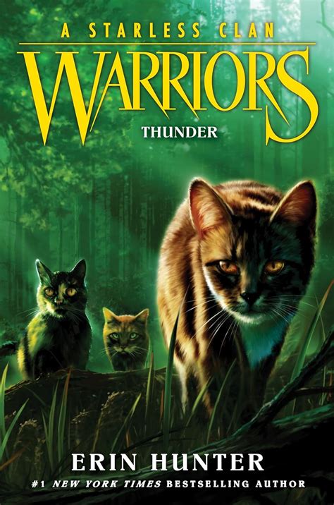 Warriors A Starless Clan 4 Thunder Hunter Erin 9780063050273