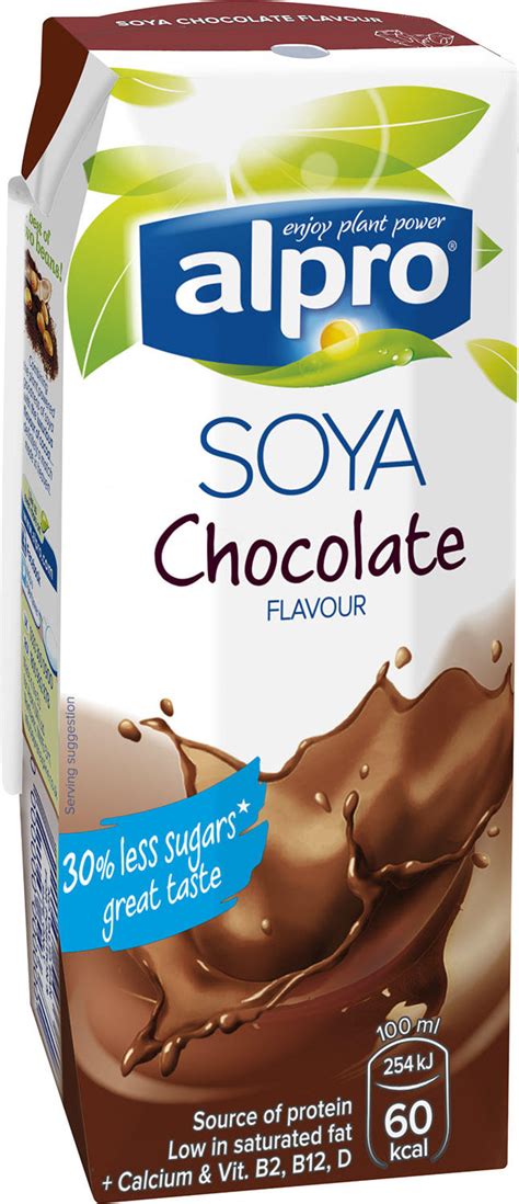 Alpro Mini Chocolate Soya Drink 250ml Lighthouse Supermarket Gozo