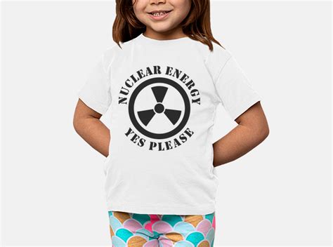 Camisetas niños energía nuclear sí por laTostadora