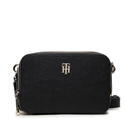 Handtasche Tommy Hilfiger Th Element Camera Bag AW0AW10957 BDS Eschuhe De