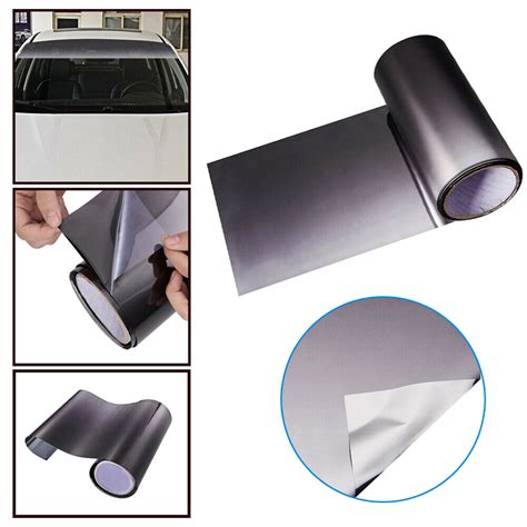 Roll Diy Cm Cm Sun Visor Tint Film Car Front Windshield Uv Shade