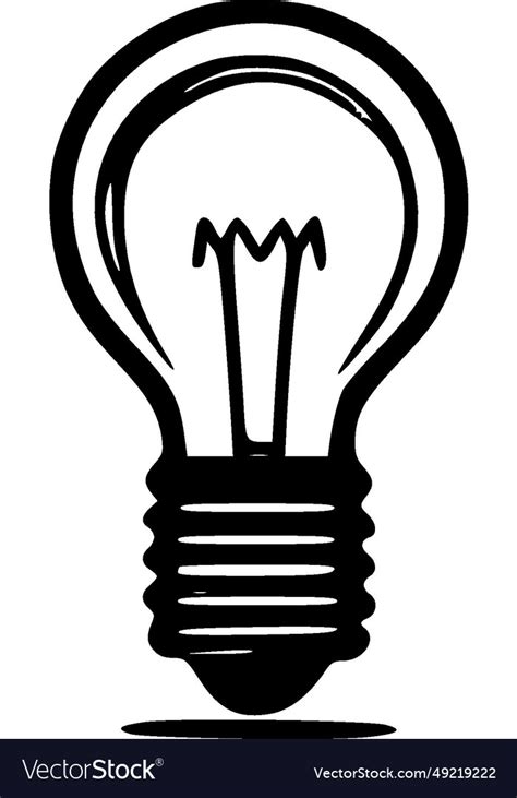 Light bulb - high quality logo ideal Royalty Free Vector