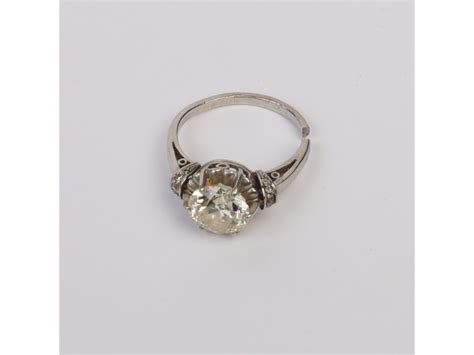 Anillo Oro 18 K Y Brillantes Zorrilla