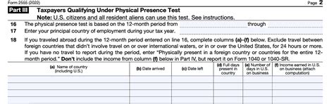 IRS Form 2555: A Foreign Earned Income Guide