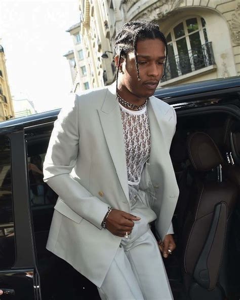 A Ap Rocky On Instagram Asap Rocky Wearing Dior Absolutely Stunning