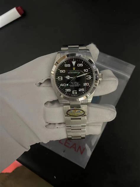 Rolex Air King 126900 From Clean Factory Repsguide Blog