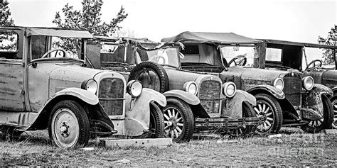 1920s Vintage Cars Photograph by David Millenheft