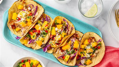 Bristol Farms Baja Fish Tacos With Mango Salsa