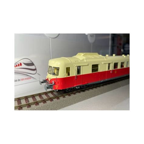 Autorail X Red And Cream Toulouse Sncf Epiii Dcc Sound By Ree