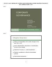 Knm Ch Handout Pdf Pdf Econ Ua Corporate Control Kim Nofsinger