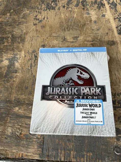 Jurassic Park Movie Collection Blu Ray Digital Hd Neuf Scell Eur