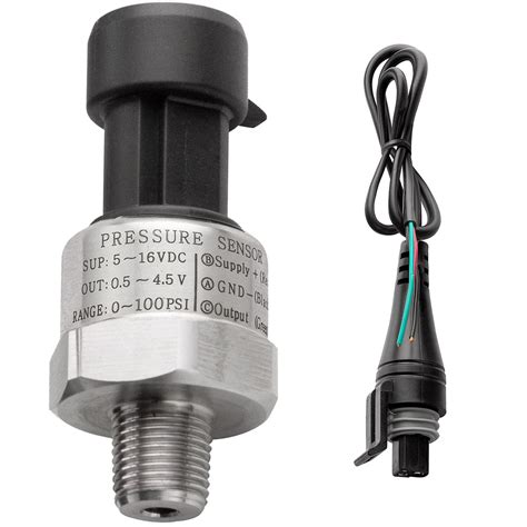 Buy Psi Oil Fuel Pressure Sensor Transducer Sender Npt