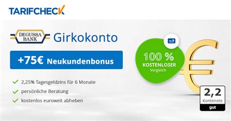 Degussa Bank Girodigital Plus Mit Bonus