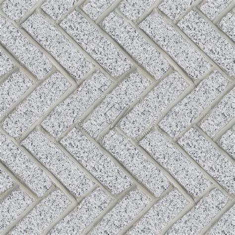 Granite Paving Herringbone Outdoor Texture Seamless