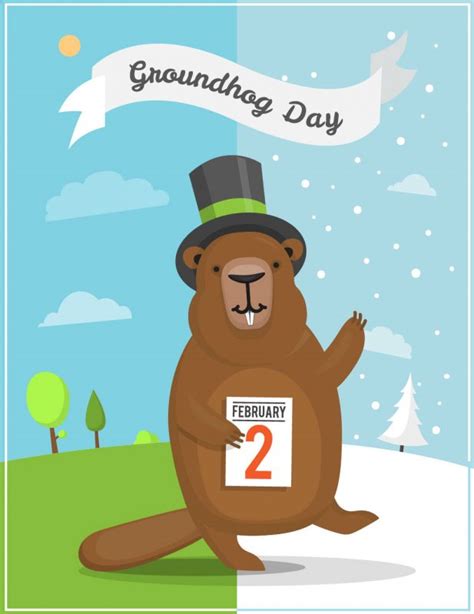 Groundhog Clipart February 2 Groundhog February 2 Transparent Free For