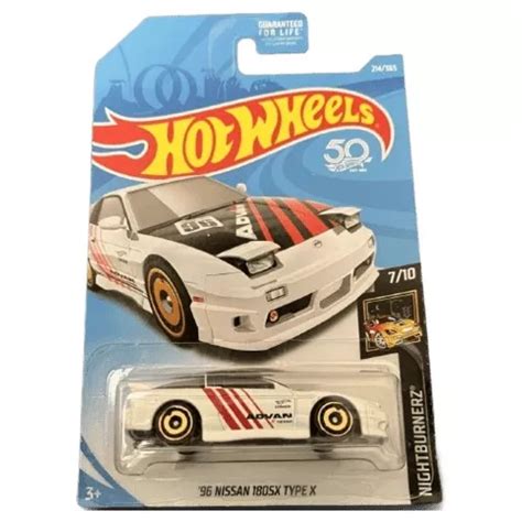 Hot Wheels 96 Nissan 180sx Type X 2018 Cuotas sin interés