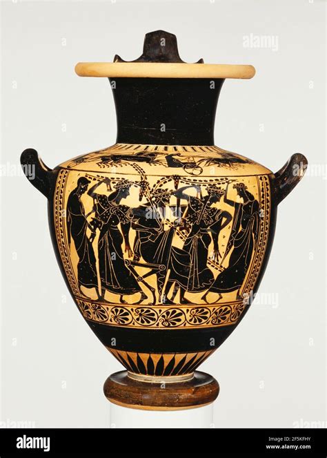 Attic Black Figure Hydria Attributed To Leagros Group Greek Attic