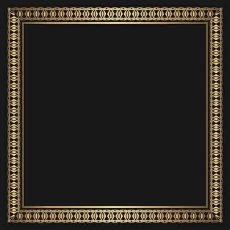 gold vintage frame border ornament 11888656 Vector Art at Vecteezy