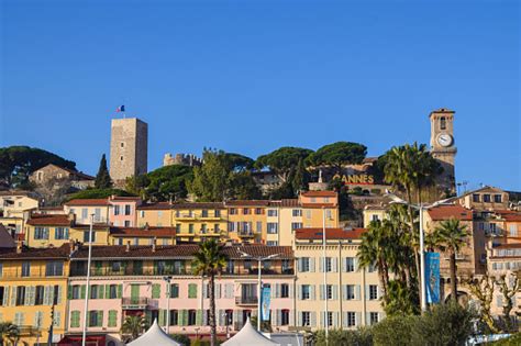 Cannes Old Town Le Suquet South Of France Stock Photo - Download Image ...