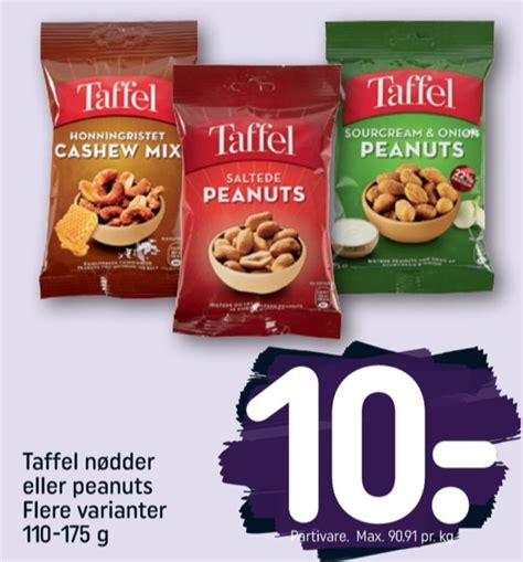 Taffel Peanuts Tilbud Hos Rema