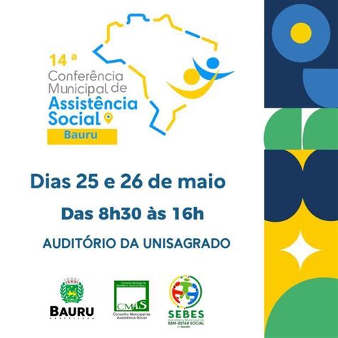 Conferência Municipal De Assistência Social Será Realizada Nesta Quinta