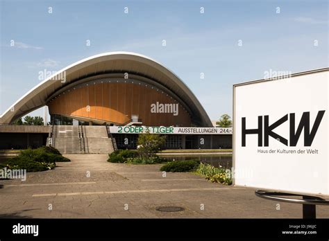 Berlin May 29th The Haus Der Kulturen Der Welt Hkw German For