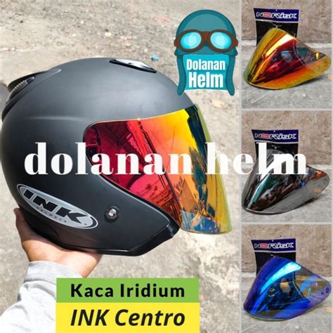 Jual Kaca Helm Ink Centro Visor Helmet Venom Open Flat Datar Ink Centro