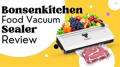 Bonsenkitchen Food Vacuum Sealer Review Youtube