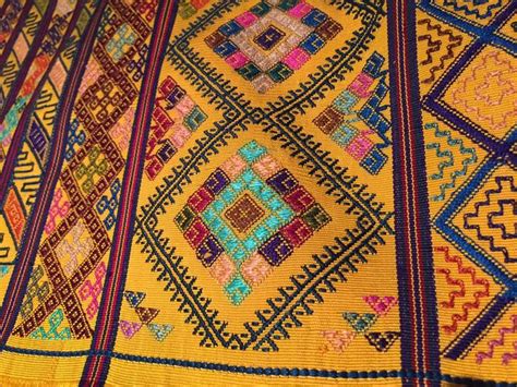 Bhutanese Silk Woven Kira Textile From The Royal Weavers Of Bhutan For