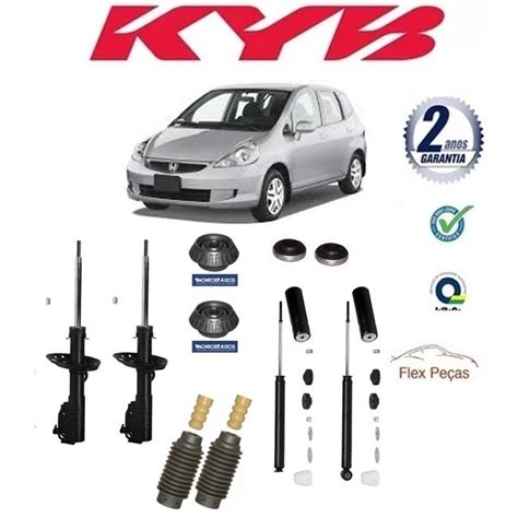 Kit Amortecedores Kayaba Kits Honda Fit Axios