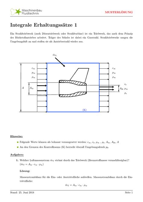 Tutorium Musterl Sung Str Mungsmechanik Musterl Sung Integrale