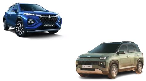 Hyundai Exter Vs Maruti Suzuki Fronx Feature Comparison HT Auto