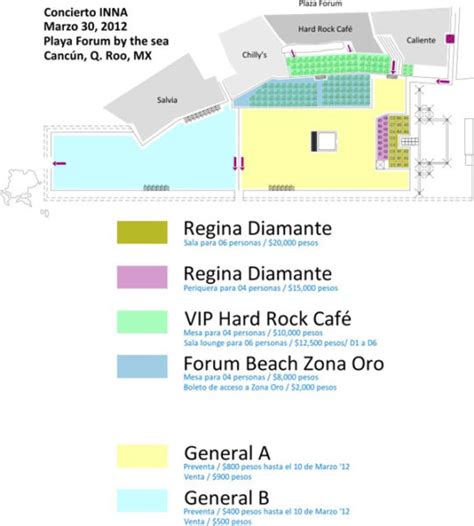 Inna En Cancun 30 Marzo 2012 Forum Beach