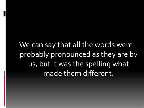 PPT - OLD ENGLISH pronunciation PowerPoint Presentation, free download ...