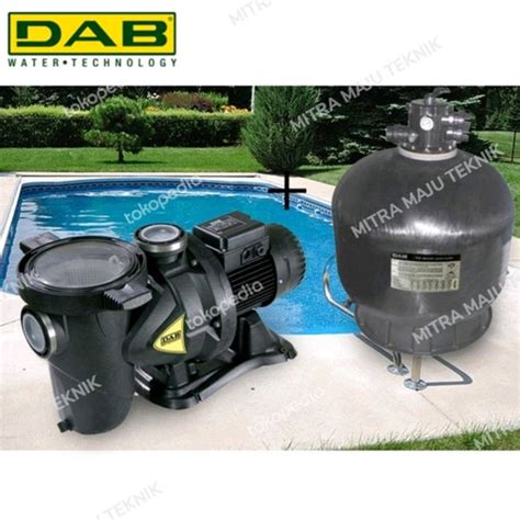 Jual Mesin Pompa Kolam Renang Dab Euroswim M Hp Sand Filter Dab