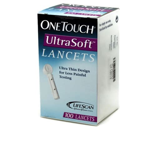 One Touch Ultrasoft Blood Lancets Pieces Or Pieces Lazada Ph