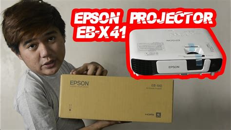 Unboxing Epson EB X41 Projector YouTube