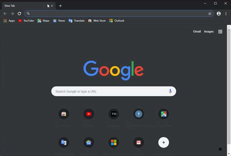 Nov Google Chrome Pro Windows P In Dark Mode Sv T Aplikac