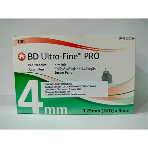 Jual BD Ultra Fine Jarum Insulin Per Box Isi 100 Pcs Shopee Indonesia