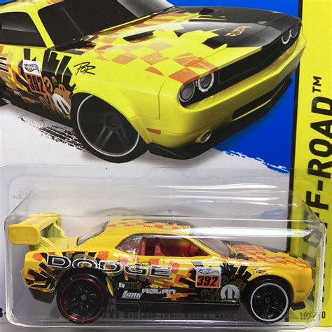 未使用に近いホットウィール ダッジ チャレンジャー ドリフトカー 黄色 Hot Wheelsの落札情報詳細 ヤフオク落札価格検索 オークフリー