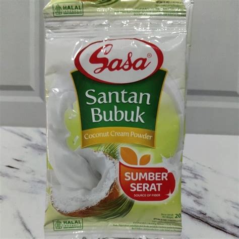 Sasa Coconut Milk Powder Grams Coconut Cream Powder Shopee Malaysia