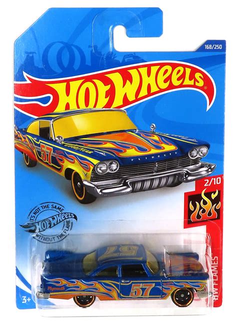 駿河屋 1 64 57 PLYMOUTH FURY ブルーオレンジイエロー Hot Wheels HW FLAMES GHG05 ホットウィールhotwheels