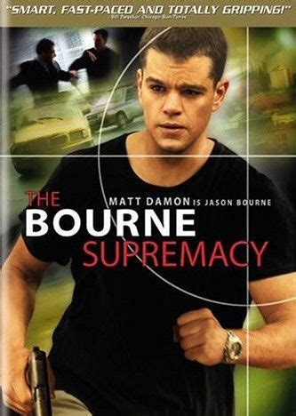 The Bourne SupremacyDVD Cover Art #6 - Internet Movie Poster Awards Gallery