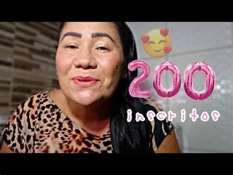 ESPECIAL 200 INSCRITOS AGRADECIMENTOS CONTANDO UM POUCO DA MINHA