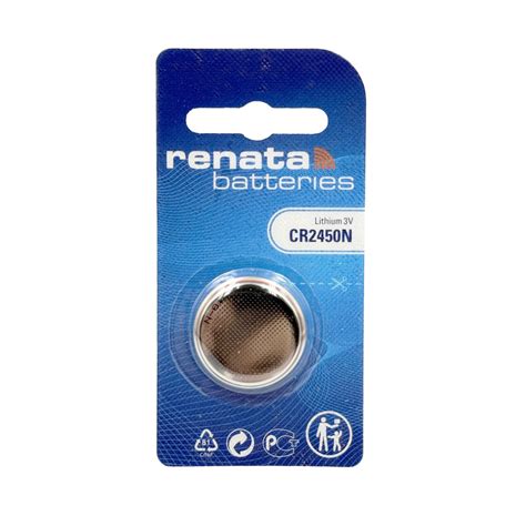 Батарейка CR2450N Renata Lithium (3v): продаж, ціна у Києві. Батарейки ...
