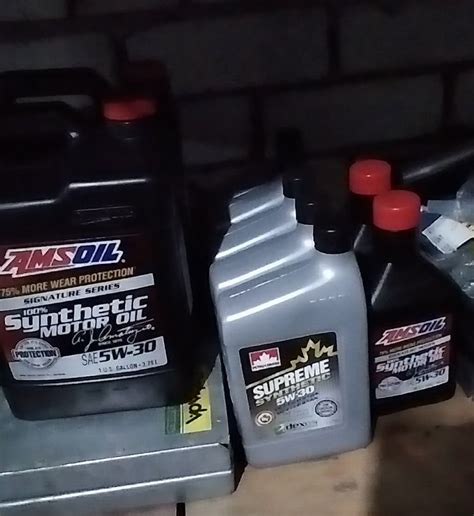 Amsoil SS 5w30 и PetroCanada 5w30 в морозилку. — Acura RDX (1G), 2,3 л ...