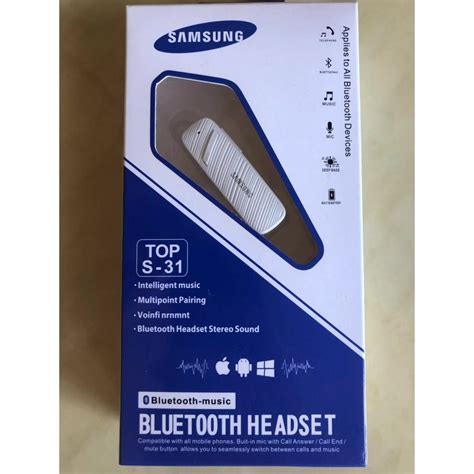 Samsung Wireless Bluetooth Headset Stereo Sound Shopee Philippines