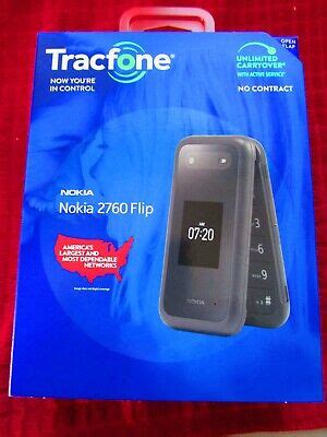 New Nokia Flip Phone Tracfone G Brand New Ebay