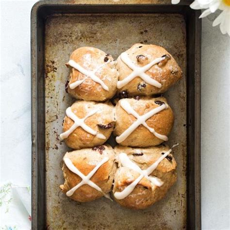 Small Batch Hot Cross Buns Homemade In The Kitchen
